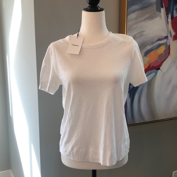 NWT Theory Tilma Sea Slub tee - Picture 3 of 6